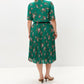 S-4XL👗 Fustă plisată florală elegantă