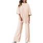 Set de top și pantaloni casual pentru femei