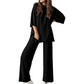 Set de top și pantaloni casual pentru femei