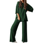 Set de top și pantaloni casual pentru femei