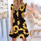 👗 Mini rochie cu guler și nasturi în față