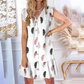 👗 Mini rochie cu guler și nasturi în față