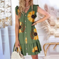 👗 Mini rochie cu guler și nasturi în față