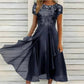 👗 Rochie elegantă pentru femei cu gât rotund