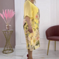 🌸 Fustă casual cu jumătate de corp floral pentru femei