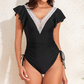 🏖️Costum de baie sexy cu decolteu în V🩱