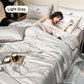 🌙 Set de pat din patru piese, proaspăt și confortabil — oferă o senzație de răcoare și un somn odihnitor 🛏️