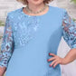 Rochie elegantă din dantelă florală