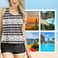 🔥Set 3 piese de bikini imprimate confortabile pentru femei