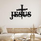 Metal decorare de perete Cruce Isus Adevăr