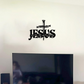 Metal decorare de perete Cruce Isus Adevăr
