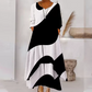🍀[S-3XL]💖Rochie lungă, largă, cu imprimeu, pentru femei🎁