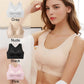⚡ Front-Close Cross-Back Support Bra – Wireless Comfort & All-Day Support 💕