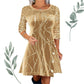 ✨Rochie elegantă cu paiete, în linie A