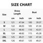 👗Rochie într-o singură culoare, cu mâneci lungi și decolteu rotund