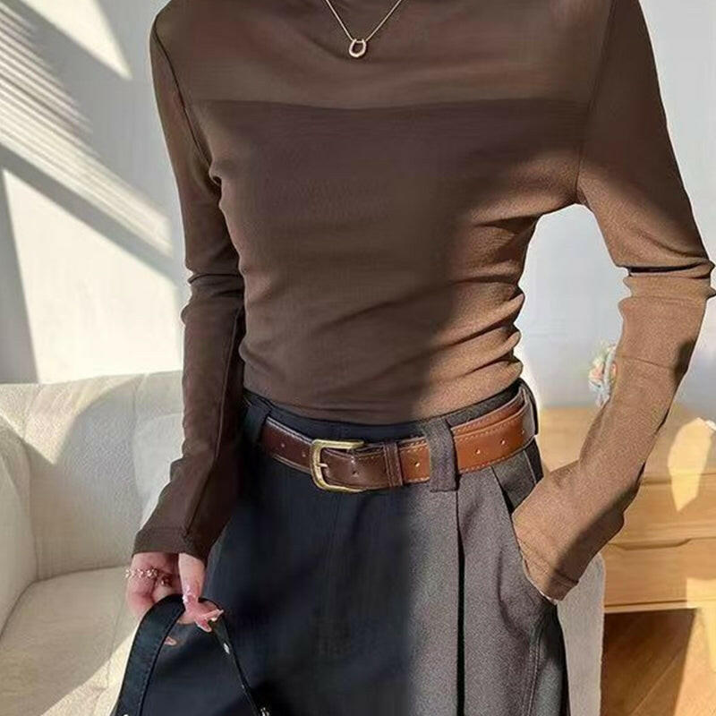 💃Last Day Sales -50% OFF🎉Women's Sparkle Mesh Sheer Long Sleeve Ruched Top