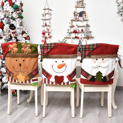 🎅✨ Față de Scaun cu Tematică de Crăciun