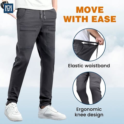 ✨ Practical Everyday Comfort | Women's High-Stretch Multi-Pocket Cargo Pants