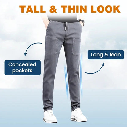 Men's 4-Way Stretch Multi-Pocket Everyday Cargo Pants