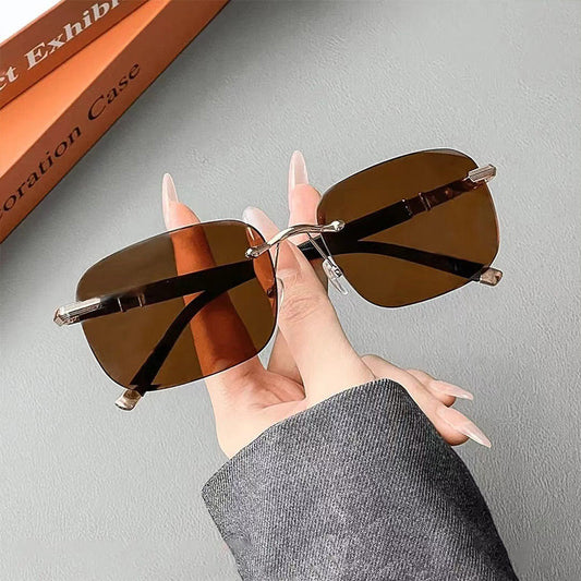 ✨Ochelari de soare de protecție fără rame de înaltă definiție