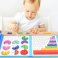 🔥Cartea magnetică Montessori Fraction Puzzle pentru copii