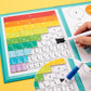 🔥Cartea magnetică Montessori Fraction Puzzle pentru copii