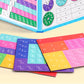 🔥Cartea magnetică Montessori Fraction Puzzle pentru copii