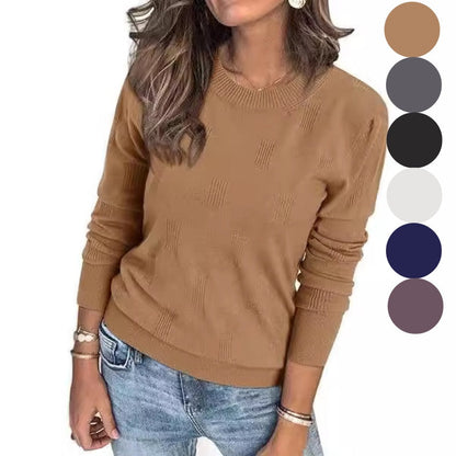 🍃Bluză casual cu mâneci lungi și croi lejer pentru femei