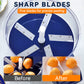 🔥S-au vândut peste 5000 de bucăți！！🍇🍅 Curățător electric transparent pentru fructe și legume 👨‍🍳👍