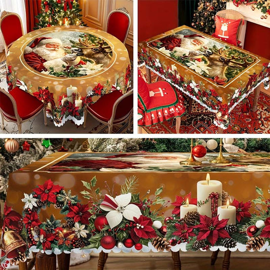 🎄🎅Față de masă decorativă de Crăciun pentru Crăciun