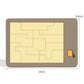 Joc puzzle din lemn Tangram