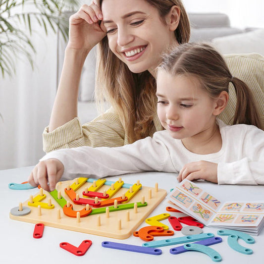 Puzzle din Tablă Perforată pentru Asamblare