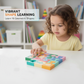 Puzzle de potrivire a formelor geometrice din lemn pentru copii mici