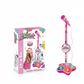 🎁🎄 🎤✨Joc cu microfon retractabil, joc cu mașină de karaoke cu lumină