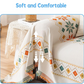 🛋️Husă reversibilă pentru canapea cu franjuri în stil boem