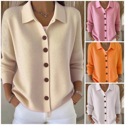 ⌛️Limited-Time Offer👚Women’s Casual Knit Button-Down Top