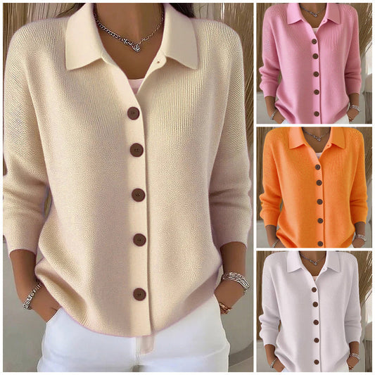 ⌛️Limited-Time Offer👚Women’s Casual Knit Button-Down Top