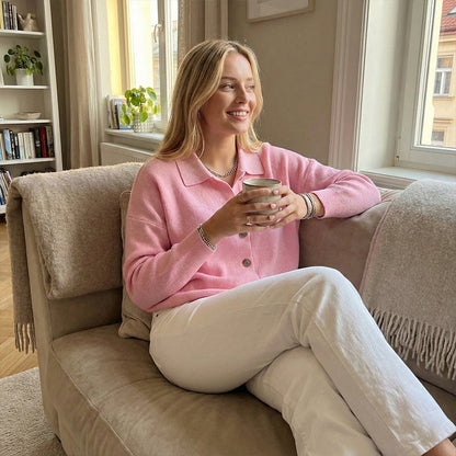 ⌛️Limited-Time Offer👚Women’s Casual Knit Button-Down Top