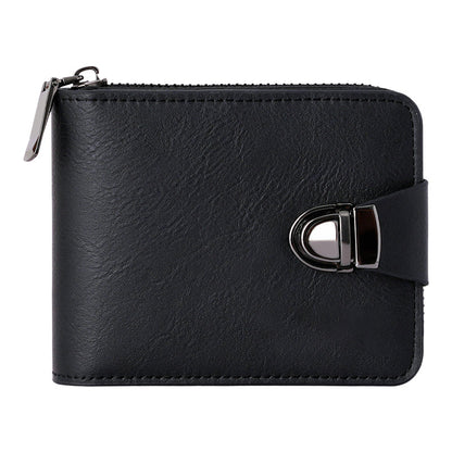 🔥Men's Vintage Compact Zipper Wallet-9
