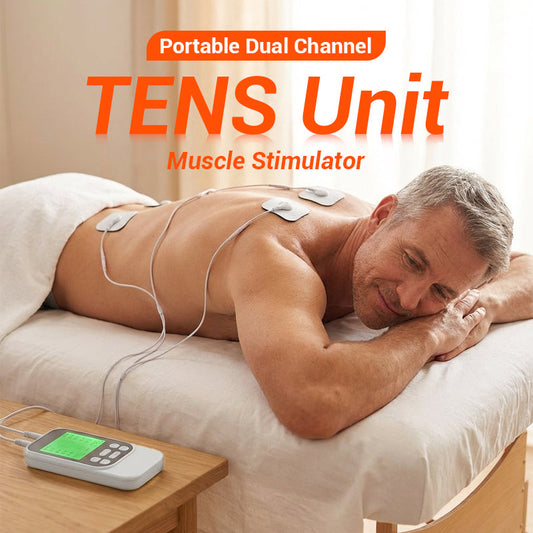🔥Produs nou în 2026🔥 Stimulator muscular electric portabil cu două canale