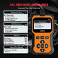 🔌 Scaner OBD2 profesional – Plug & play, citește și șterge codurile de eroare, afișează date în timp real🚗✨