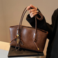 ⏰Ofertă limitată: 50% reducere！！👜🔥 Geantă retro de umăr din piele moale, elegantă și încăpătoare