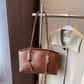 ⏰Ofertă limitată: 50% reducere！！👜🔥 Geantă retro de umăr din piele moale, elegantă și încăpătoare