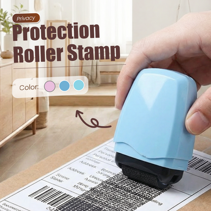 ⏳Reducere de 50% pentru o perioadă limitată⏰Ștampilă cu rolă pentru protecția vieții private👣