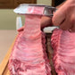 ✨🥩Cuțit pentru coastele de grătar din oțel inoxidabil——Tehnica rafinată de turnare a fontei