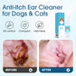 🐾 CUMPĂRĂ 1, PRIMEȘTI 1 GRATIS! 🔥 Produs de curățare pentru urechile animalelor de companie – Extracte naturale din plante – Peste 68.000 de bucăți vândute – delicat, sigur pentru câini și pisici – ajută la prevenirea infecțiilor 🌿🐶✨