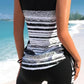 ☀️🏖️Costum de baie tankini din două piese, cu imprimeu, pentru femei😻