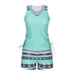 ☀️🏖️Costum de baie tankini din două piese, cu imprimeu, pentru femei😻