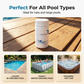 💐 💧Tablete de curățare pentru piscină Crystal Clear – apă cristalină în câteva ore