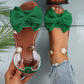 🎀Sandale elegante cu barete la gleznă și perle